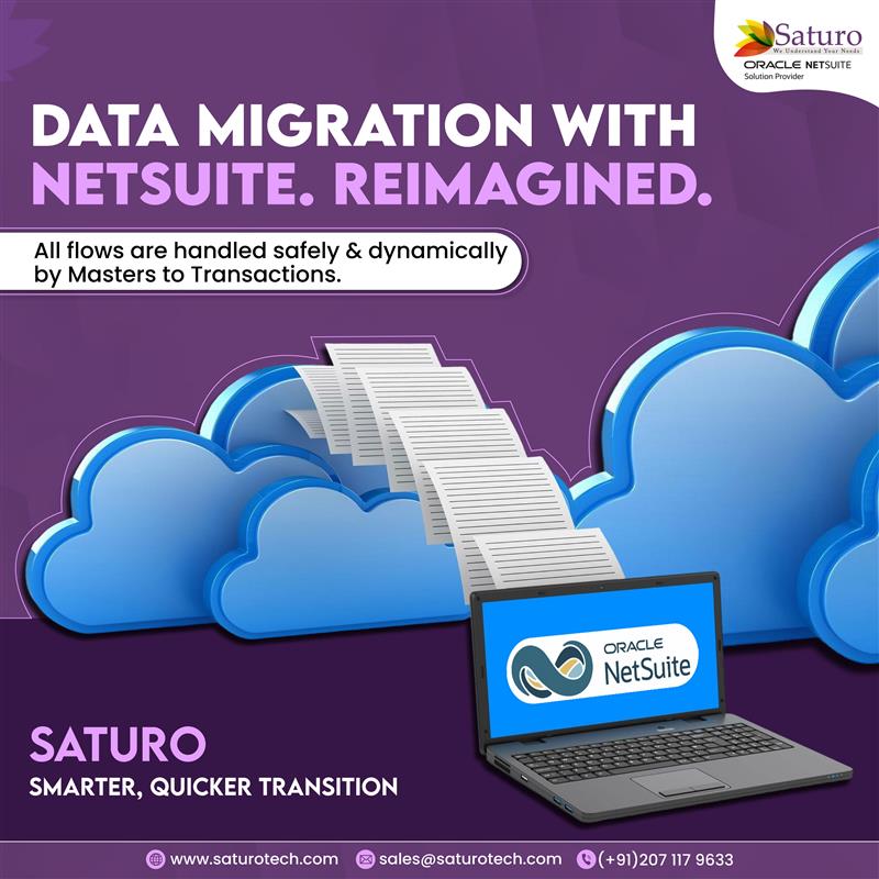 saturotech's tweet image. Reimagine Your Data Migration Journey
Say goodbye to risky, manual transitions.
Experience smooth, end-to-end migration with zero disruption.
.
#saturotechnologies #datamigration #netsuiteexperts #netsuite #cloudmigration #businessautomation #saturotech #oraclenetsuite