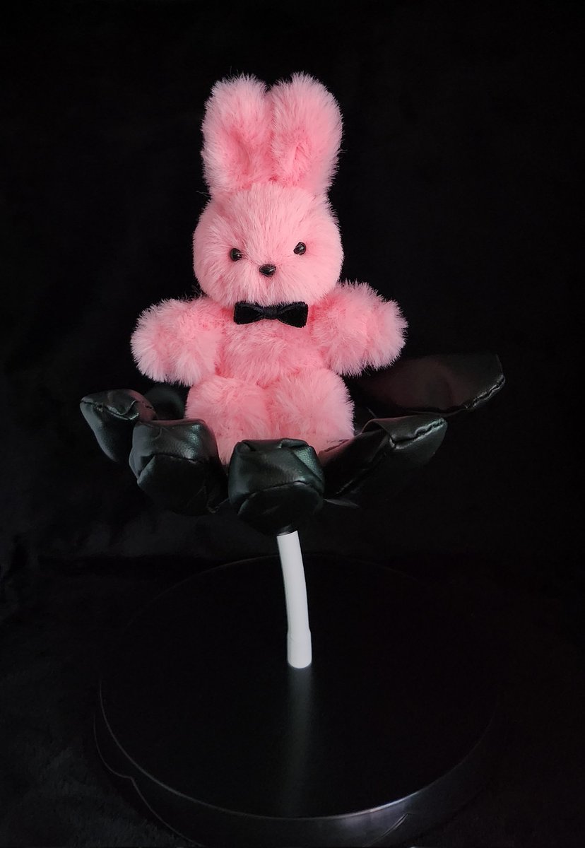 10mm원단으로도 만들어본 일반크기의 착한친구!!! 복실복실해서 더 짱기여워요😆🩷🩷🩷🩷🩷