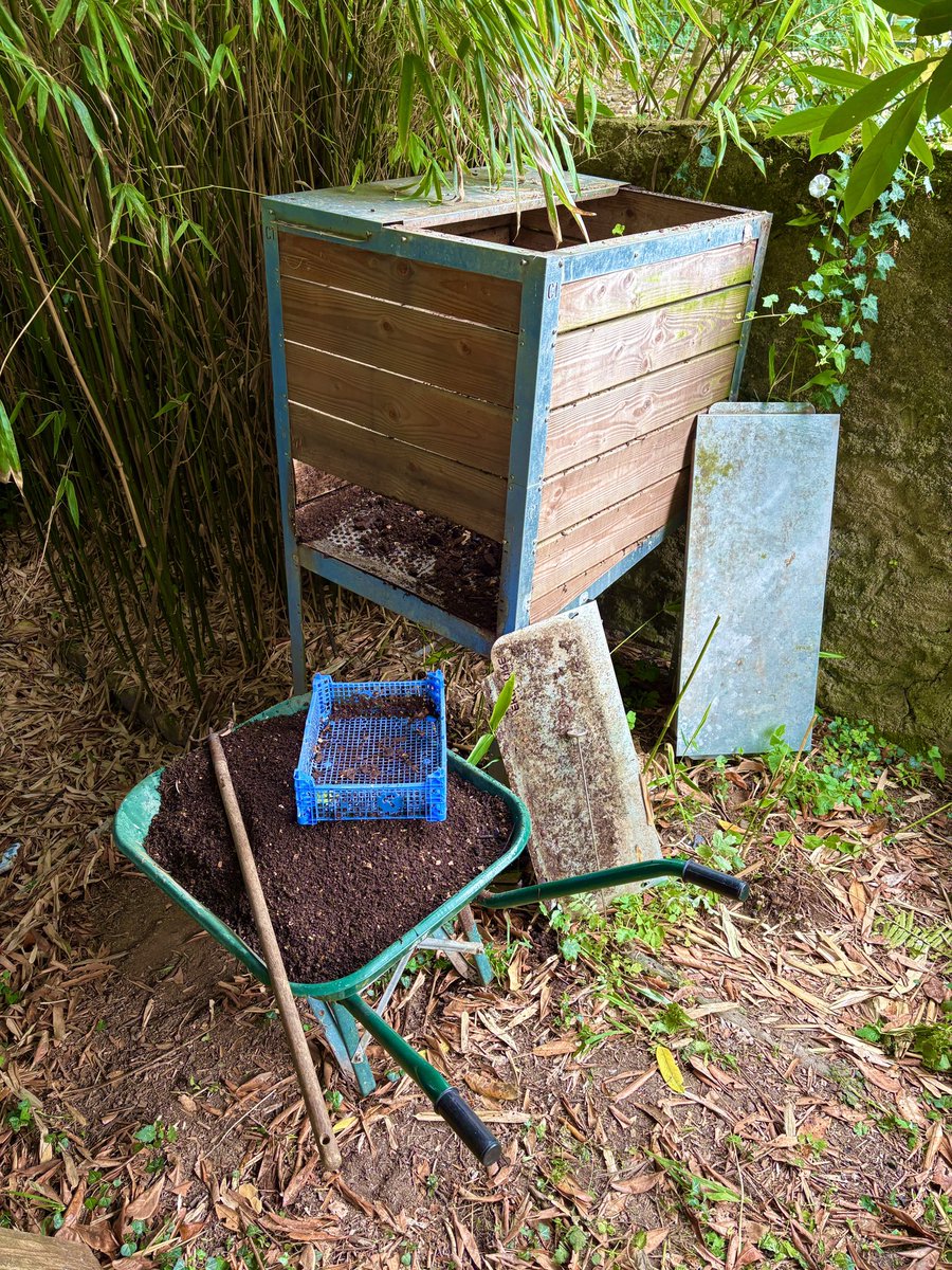 victormassip's tweet photo. Aujourd'hui, récolte du compost et amendement du potager.
https://t.co/bVg5gqh68X https://t.co/iPBPsr4W2B
