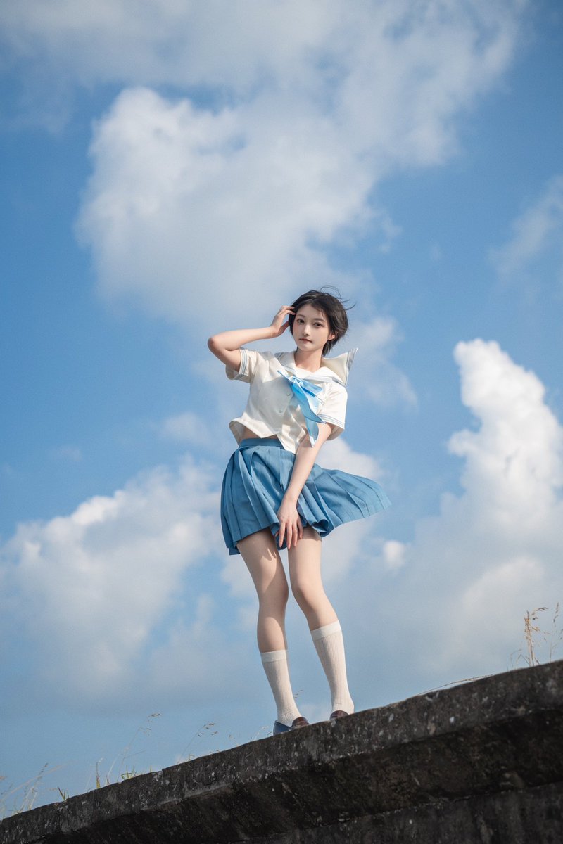 komoshuai's tweet image. ☁️☀️😼