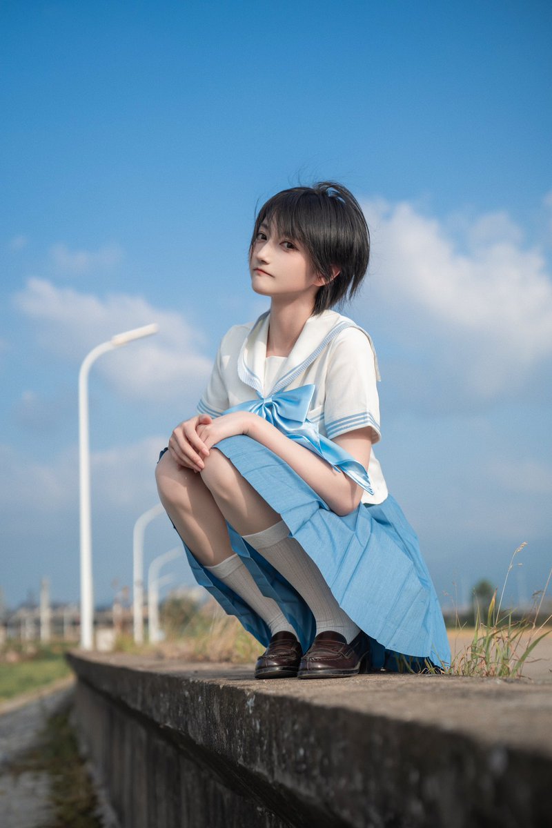 komoshuai's tweet image. ☁️☀️😼