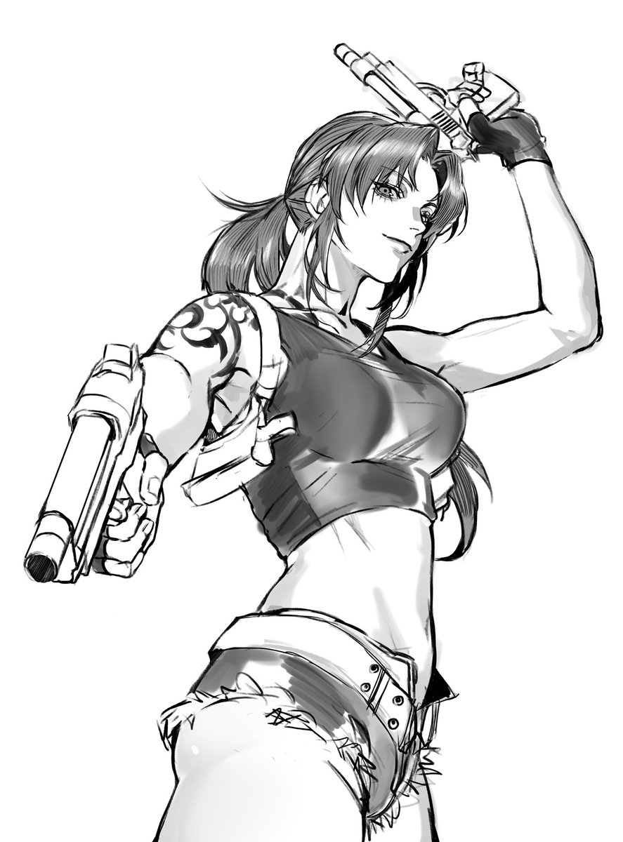 BLACK LAGOONのレヴィちゃん
いちばんすき