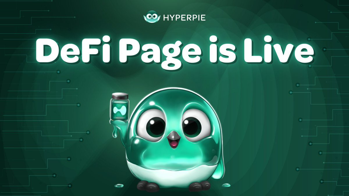Ginny26869024's tweet photo. Hyperpie is cooking a full-stack DeFi kitchen on Hyperliquid L1

✅ $mHYPE liquid staking
✅ MEME launchpad + DEX
✅ $HPP governance &amp; rewards
✅ Audited, transparent, community-first

Capital efficiency + community incentives = Transparency all in one 
 #Hyperliquid #HYPE https://t.co/WsLIrg0XUP