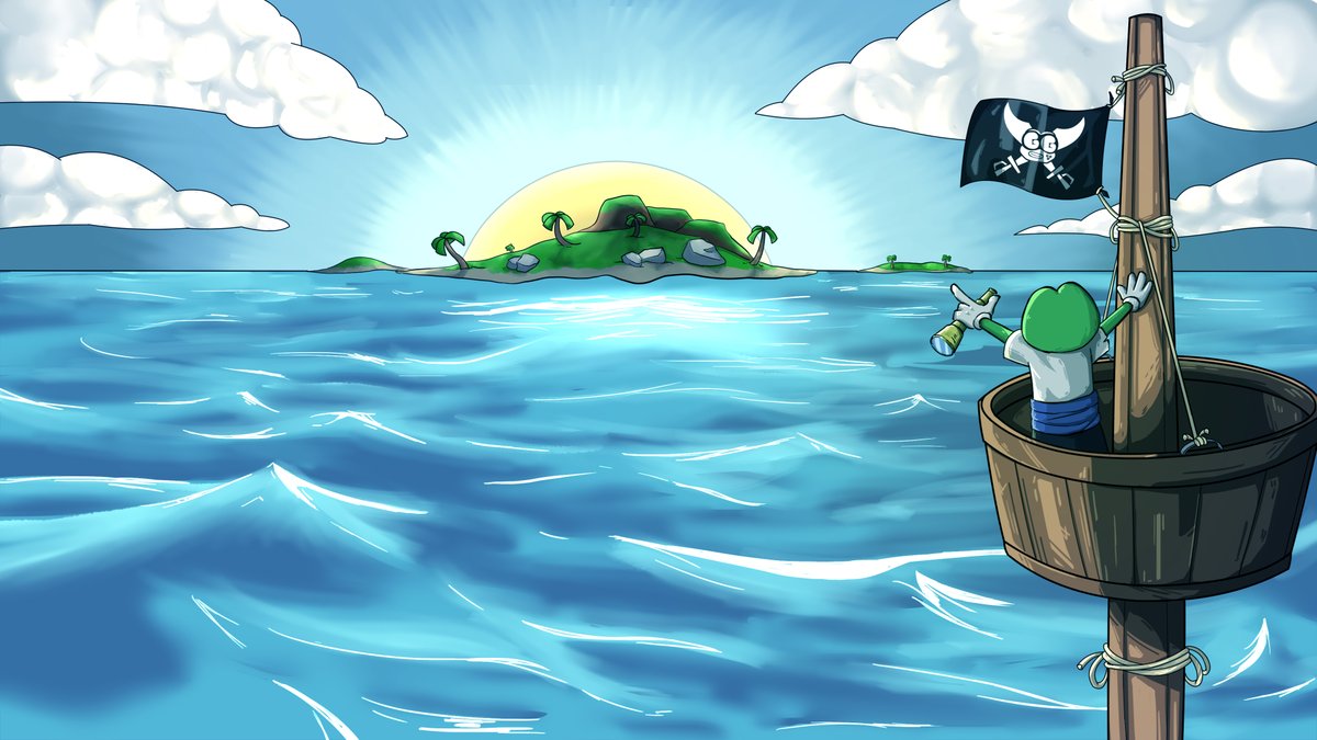 Hold on Pirates
The promised land is coming