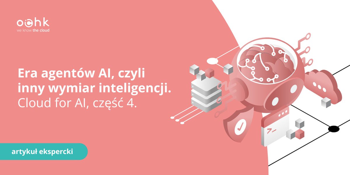 #AgentyAI przeżywają zdecydowany rozkwit, reprezentując zupełnie nową jakość interakcji i działania. Czym są i jak działają? Jak zwiększać ich bezpieczeństwo i efektywność? Na te i inne pytania odpowiadamy w najnowszym wpisie na naszym blogu  👉 ochk.cloud/pl/dziennik-ch….