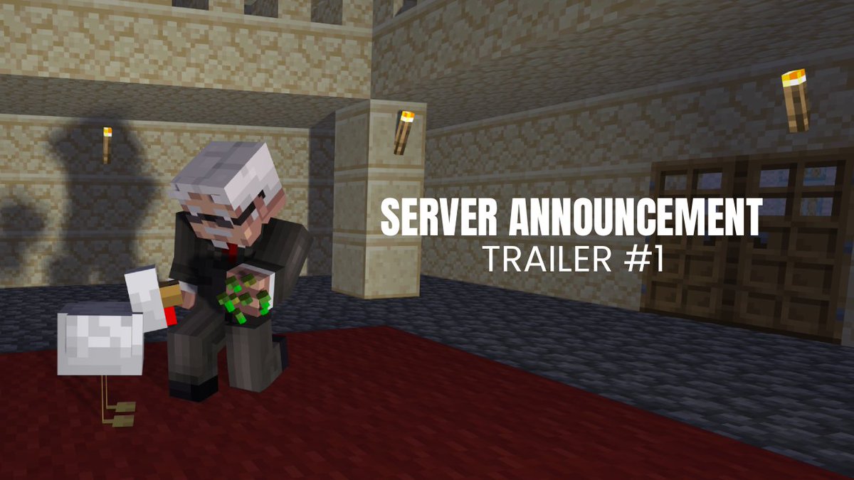 ForbiddenMCNet's tweet photo. 🚨 ATTENTION: Server announcement trailer #1 dropping SOON! Stay tuned!

#Minecraft #Server #Announcement https://t.co/4RPLn7FXK1