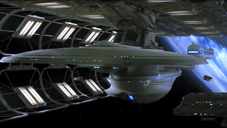 StarfleetJ's tweet image. USS Enterprise NCC-1701-B

The USS Enterprise (NCC-1701-B) was a 23rd century Federation Excelsior-class starship operated by Starfleet. This was the third Federation ship to bear the name Enterprise.

"Damn fine ship, if you ask me."
– Montgomery Scott, 2293

#StarTrek #NCC1701B