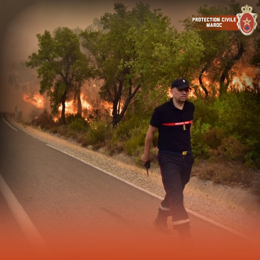 PROTECTION CIVILE MAROC tweet media