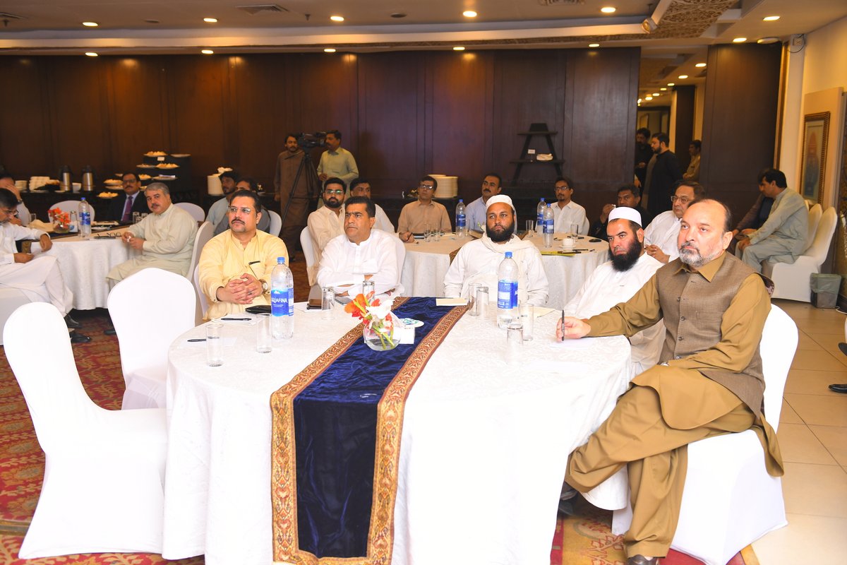 KPEC_Official's tweet photo. KPEC hosts Validation Workshop on Border Bazaar at Torkham
Stakeholders from chambers, trade unions, government &amp; local communities joined to review the feasibility study and shape policies for cross-border trade &amp; local livelihoods.

#KPEC #BorderBazaar #EconomicGrowth #Torkham https://t.co/PfNOTQZYej
