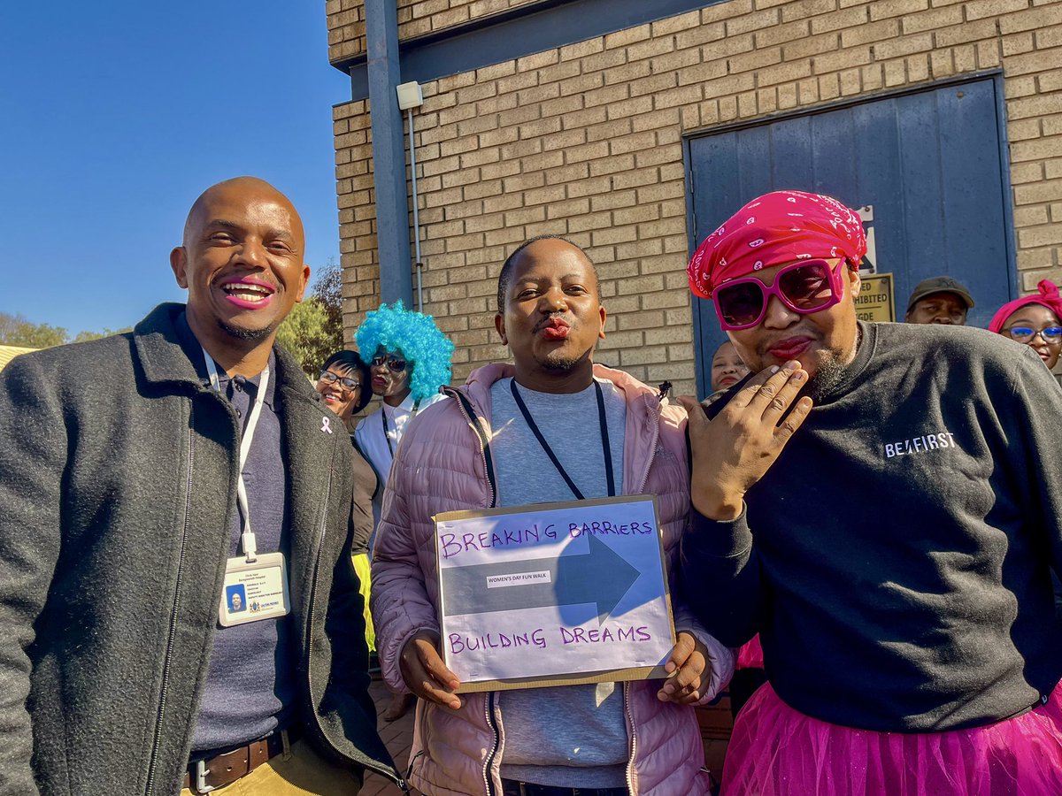 🩷WALK FOR HER HEALTH | WALK AGAINST GBV 🩷

Today, Chris Hani Baragwanath Academic Hospital stood united in purpose and passion! Led by our CEO, Dr Nthabiseng Makgana, together with the management team, we took to the hospital grounds in a powerful walk for women’s health and