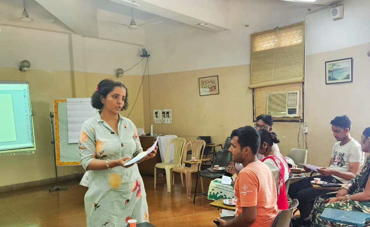 India_AADI's tweet photo. 16 parents of children with disabilities participated in our hands-on workshop on Oro-motor Development, led by expert speech therapist Ms. Neha Sharma. https://t.co/9b1pnKHlNX