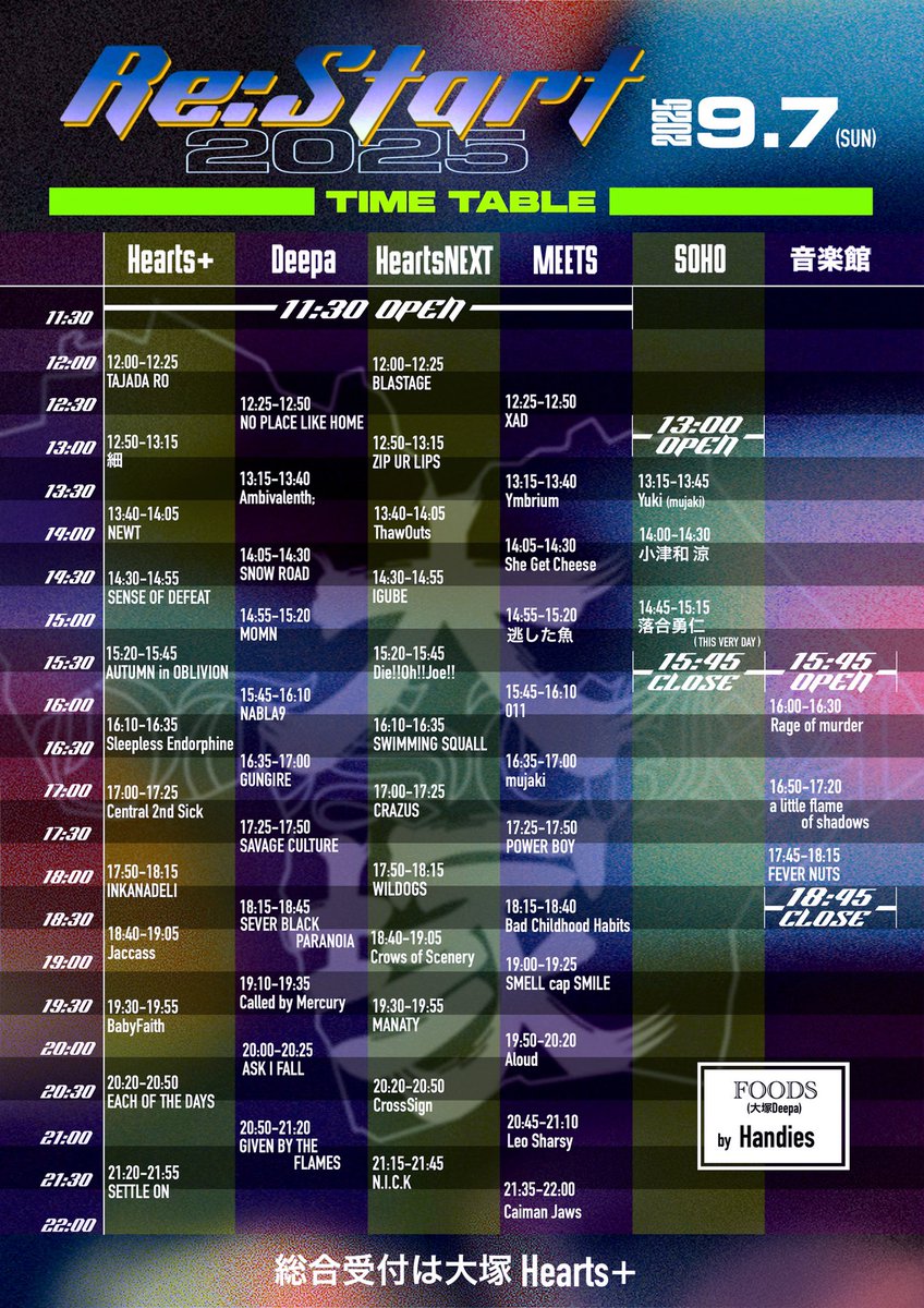 次回ライブは9月7日

チケットはDMでも承っております。 

この日以降のライブは決まっていないので是非お越しください。