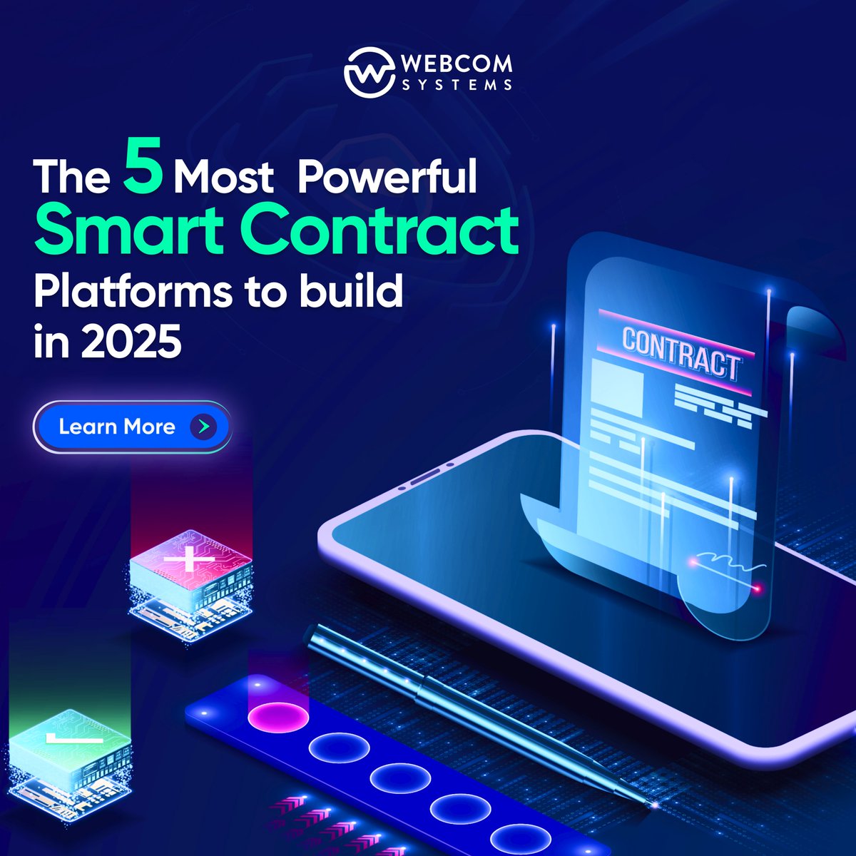 WebcomSystemsAU's tweet image. 👩‍💻 𝟓 𝐌𝐨𝐬𝐭 𝐏𝐨𝐰𝐞𝐫𝐟𝐮𝐥 𝐒𝐦𝐚𝐫𝐭 𝐂𝐨𝐧𝐭𝐫𝐚𝐜𝐭 𝐏𝐥𝐚𝐭𝐟𝐨𝐫𝐦𝐬 𝐭𝐨 𝐁𝐮𝐢𝐥𝐝 𝐢𝐧 𝟐𝟎𝟐𝟓

🌎 𝐋𝐢𝐧𝐤:- bit.ly/40Yh9Q3

#webcomsystems #ethereum #solana #avalanche #cardano #polkadot #smartcontracts #blockchaindevelopment #web3 #defi