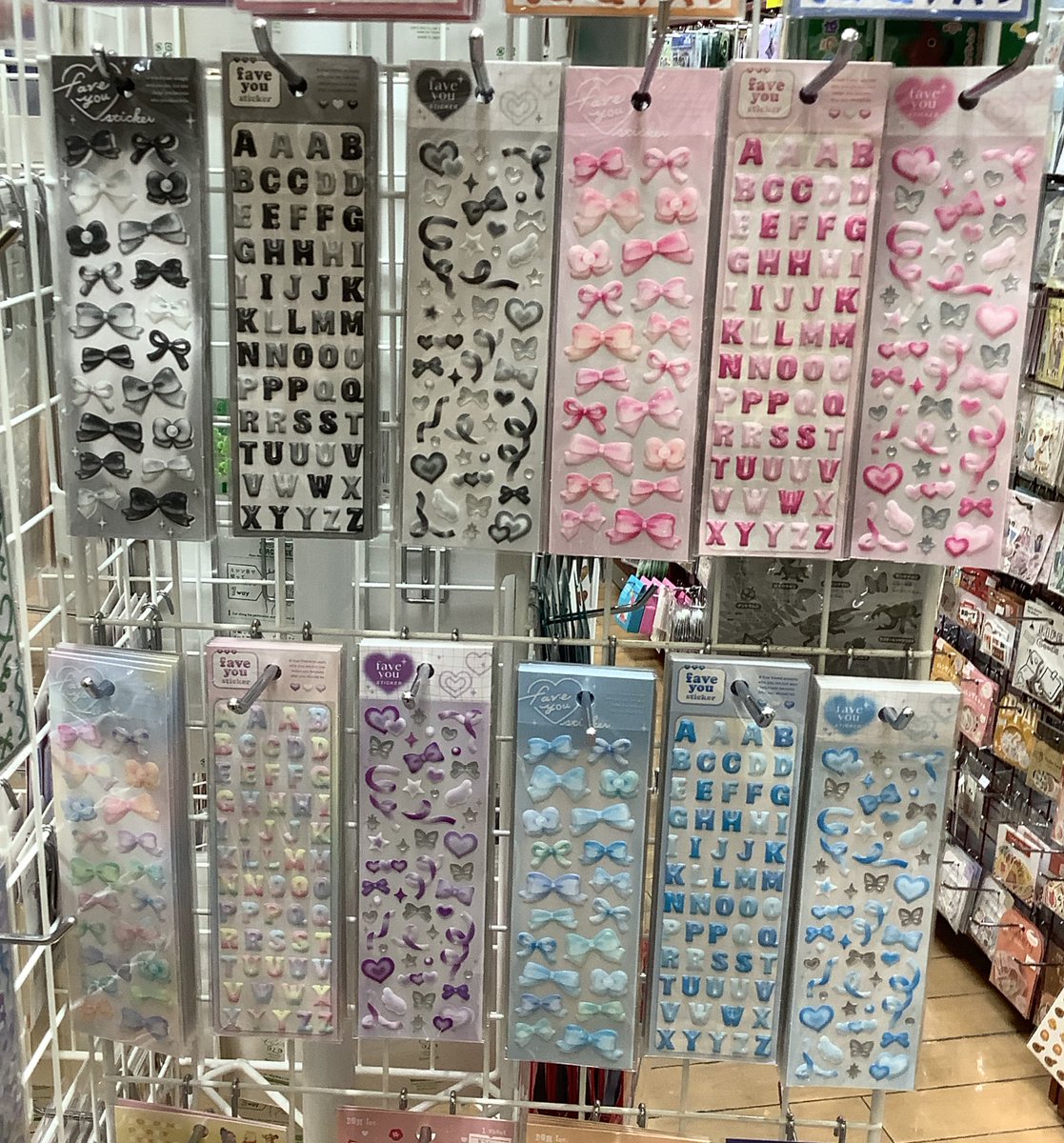 インクポット昭和店🖋️山梨の文具店🎨 (@inkpot_sta) on Twitter photo 【新商品入荷のお知らせ🔔】
マインドウェイブさんの
🎀fave you sticker🎀入荷です‼️
立体感のあるラメ入りドロップシールでトレカデコにぴったりなカラーバリエーションでオススメです💫
#マインドウェイブ
<a href="/mindwaveinc/">株式会社マインドウェイブ</a> 【新商品入荷のお知らせ🔔】
マインドウェイブさんの
🎀fave you sticker🎀入荷です‼️
立体感のあるラメ入りドロップシールでトレカデコにぴったりなカラーバリエーションでオススメです💫
#マインドウェイブ
<a href="/mindwaveinc/">株式会社マインドウェイブ</a>
