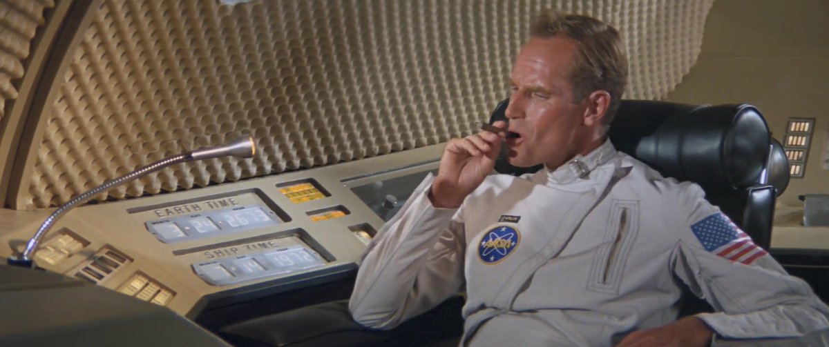 Bit of Charlton Heston at crack AM, why not.