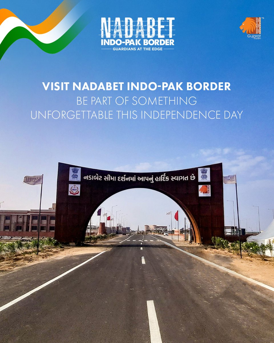 At the Nadabet Indo-Pak Border, Independence Day brings pride to life with ceremonies, performances, and moments that stir the soul. It is more than a celebration; it is a tribute. Join us and feel the spirit of the nation.  #Nadabet #IndoPakBorder #IndependenceDay