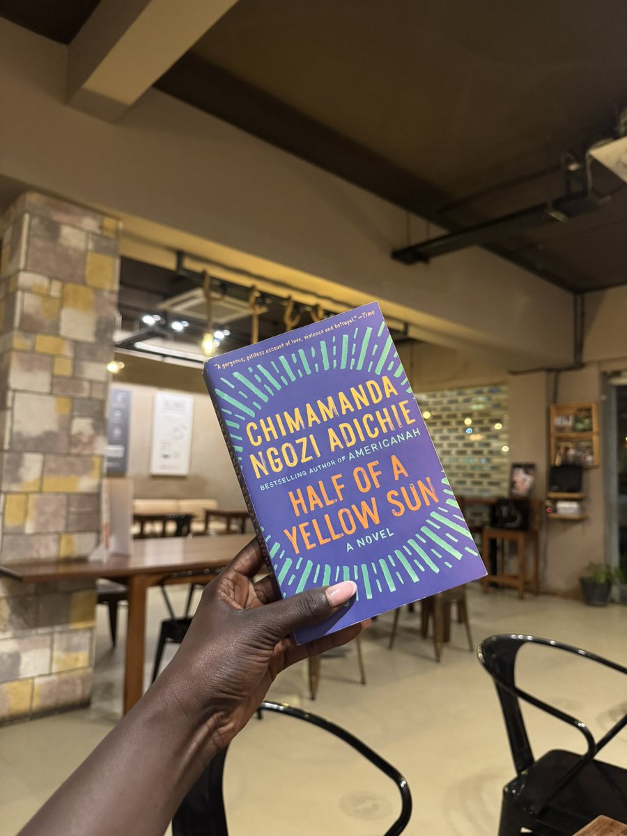 Someone whispered that it would be impossible to drop this book once I started flipping pages and here I am completely hooked 🤭 it’s like entering a new era while revisiting the world I once studied. Courtesy of African Nationalism 😎🤝🏾.