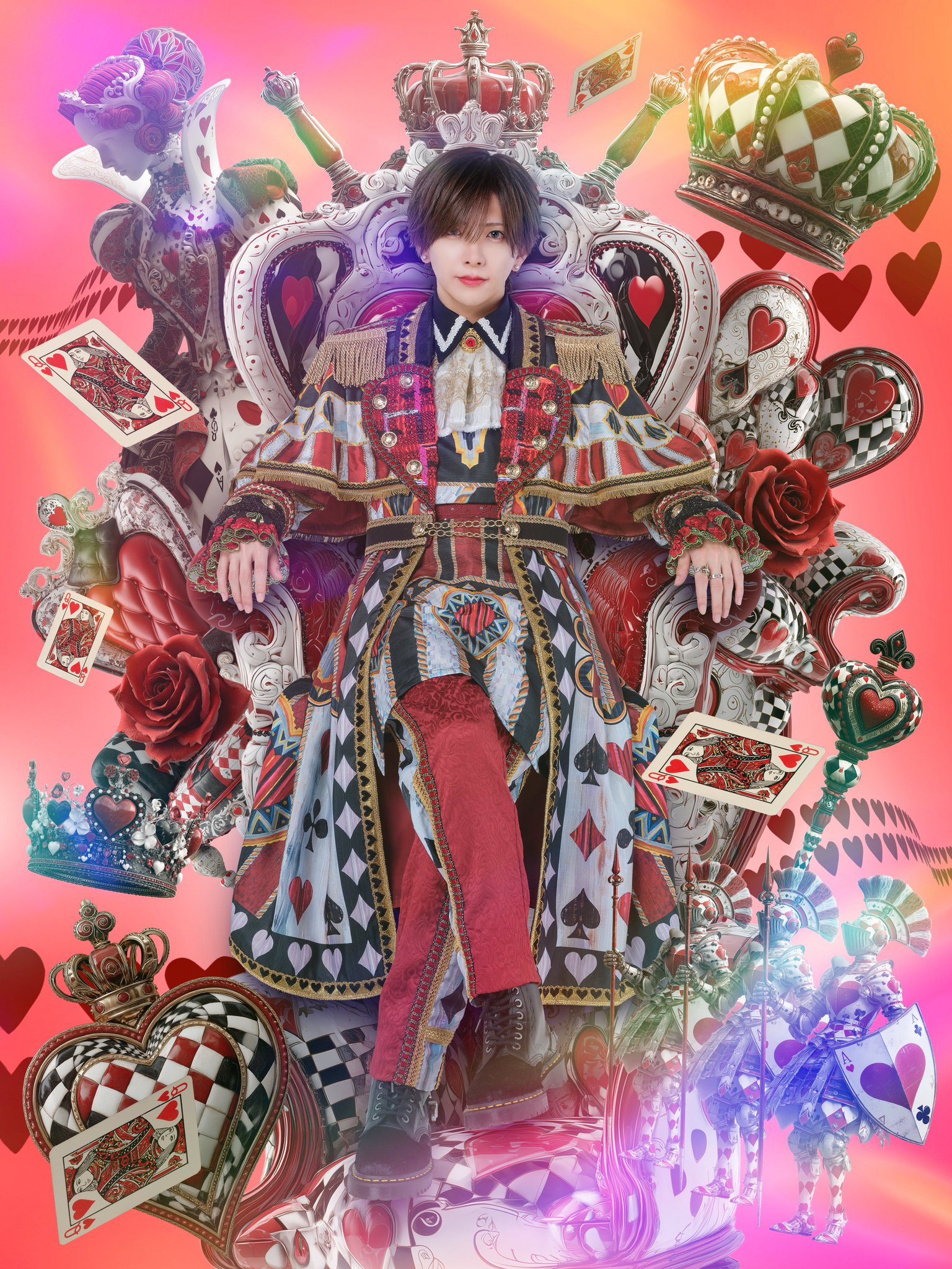 紫虎⁠✧様　　赤髪 GyOiUmba0AAJD_T.jpg:large