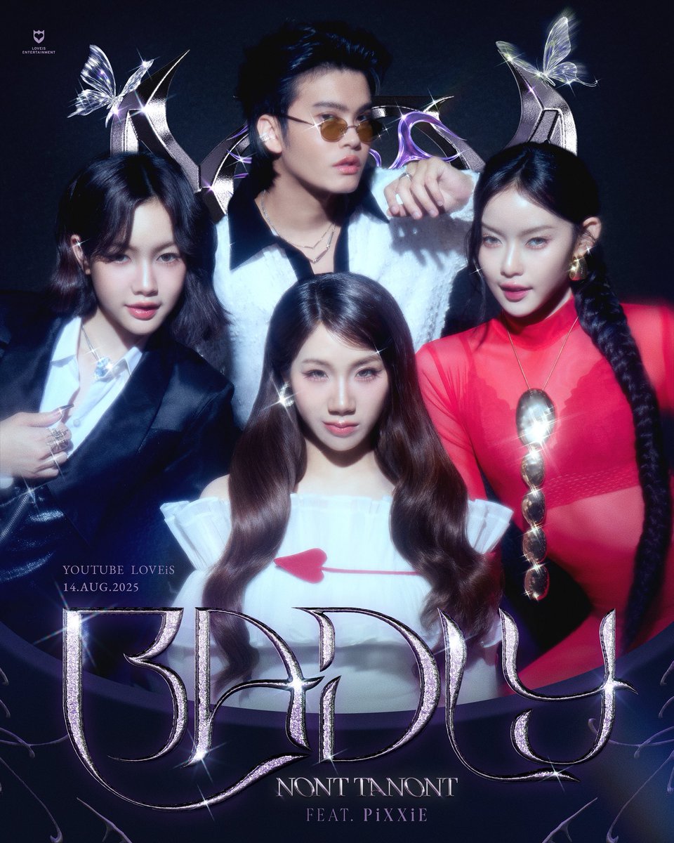 I want you badly 😈 💜

BADLY | NONT TANONT Feat.PiXXiE

 🎆 14 AUG 2025
🎧 Available on streaming platforms at 12AM
🎞️ Official music video premieres at 7PM on LOVEiS YouTube

#BADLY
#NONTTANONT_FtPiXXiE
#NONTTANONT #PiXXiE
#LOVEiSENTERTAINMENT