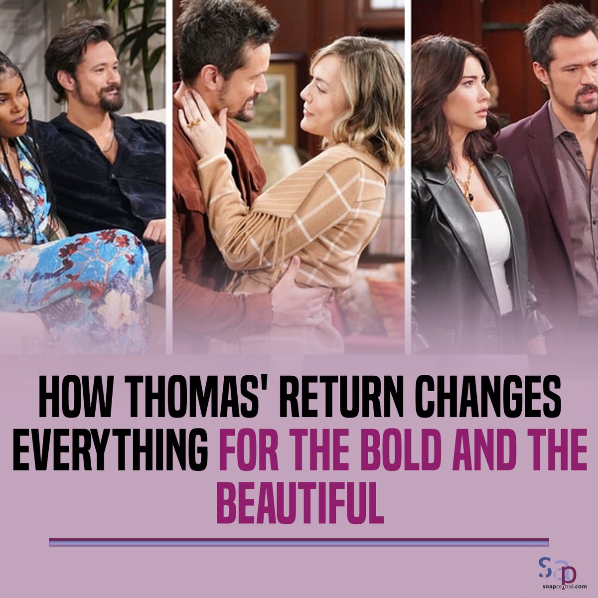 soapcentral's tweet photo. The Bold and the Beautiful is giving Thope fans what they want and bringing Matthew Atkinson's Thomas back onto the L.A. fictional fashion scene. 

More details here 👉
https://t.co/t7u1cBMj6Q https://t.co/hrgdU9etS8