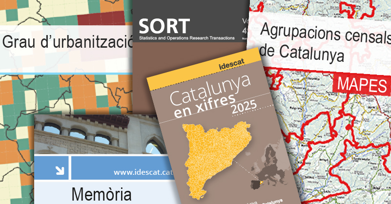 Coneixeu les publicacions pròpies de l'Idescat?
Les trobareu a 👇
idescat.cat/serveis/biblio…

La majoria estan digitalitzades; les que només estan disponibles en paper les podeu consultar presencialment al Centre de Documentació de l'Idescat a idescat.cat/serveis/cendoc/
#publicacions