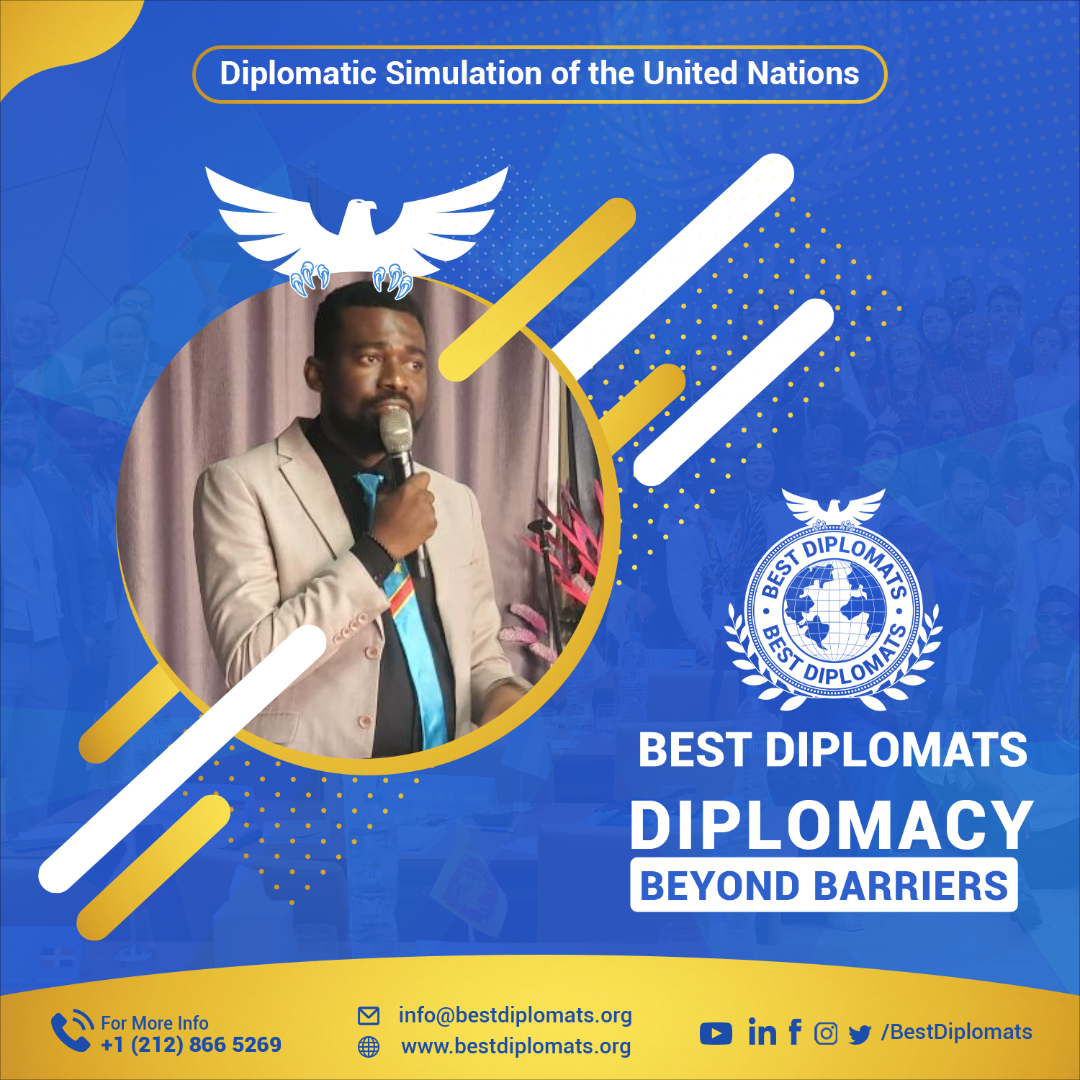 kiangala_simon's tweet photo. Hi, I’m Simon kiangala, a potential future diplomat at Best Diplomats Conference. Join me and 200 other Young Leaders from diverse nations to help us craft Future Diplomats. #BestDiplomats #UnitedNations #UN https://t.co/4bu32SJBGj