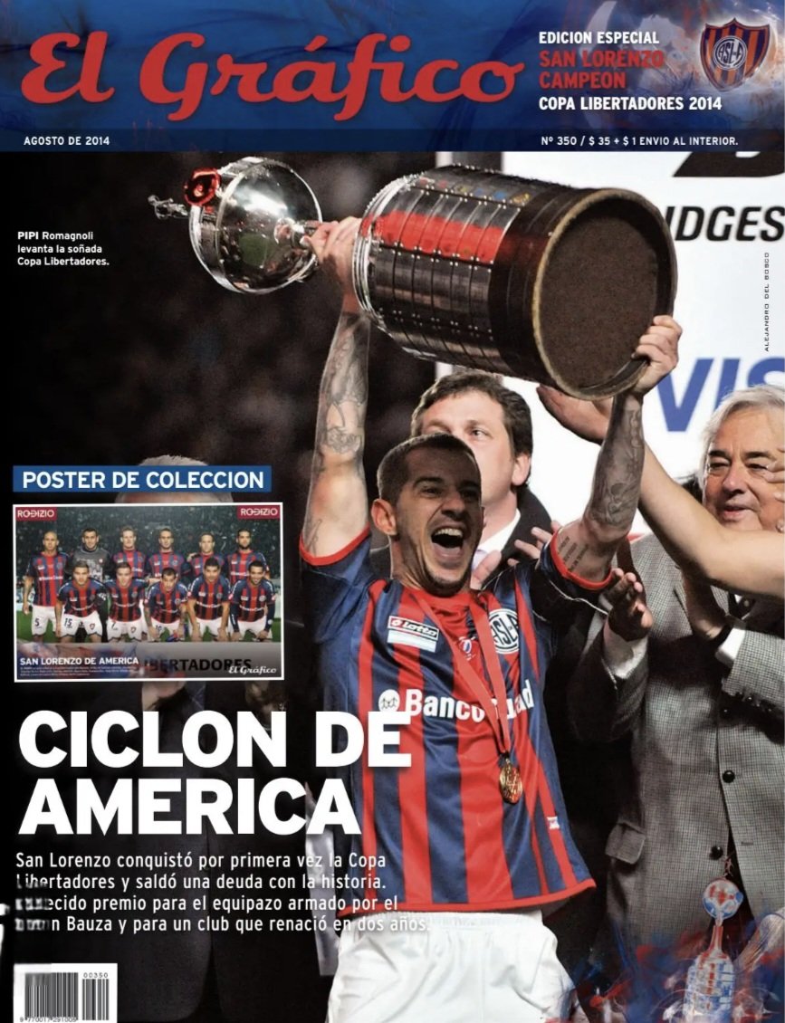 Hubo un tiempo en que éramos tapa de los diarios por los éxitos deportivos...

Gracias eternas, Presidente <a href="/MatiasLammens/">Matías Lammens</a>!!!
💙❤️