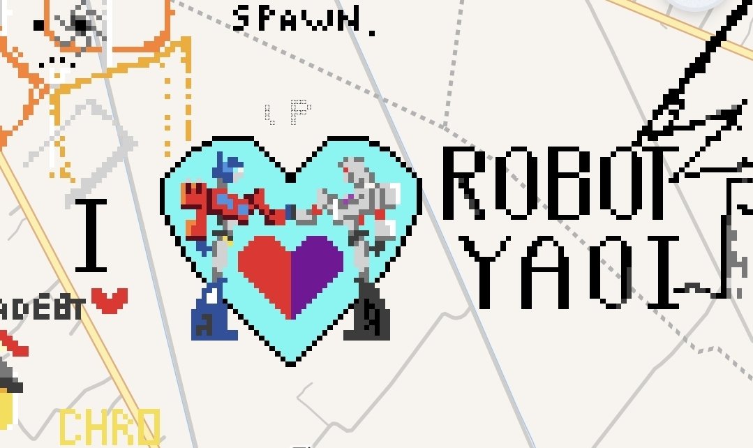 Drew this on my hometown 
#megop