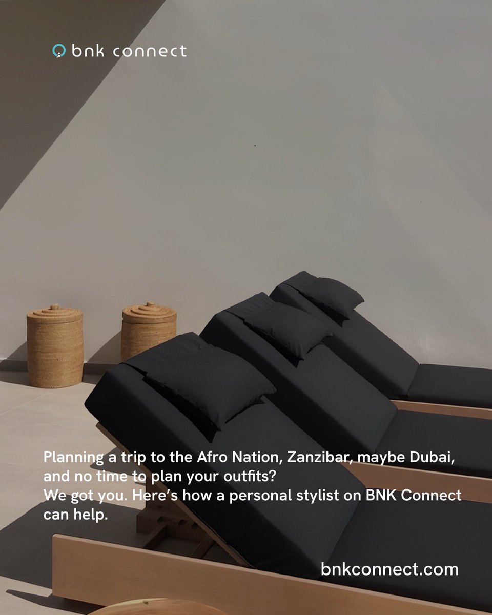 BNKConnect's tweet image. A personal stylist can curate your full vacation wardrobe so you focus on the trip, not your outfits 🧳

Whether it’s 3 days or 10, BNK stylists build your lookbook down to the last detail. ✈️ Save this post for your next trip.

#BNKConnect #VacationLooks #PersonalStylist