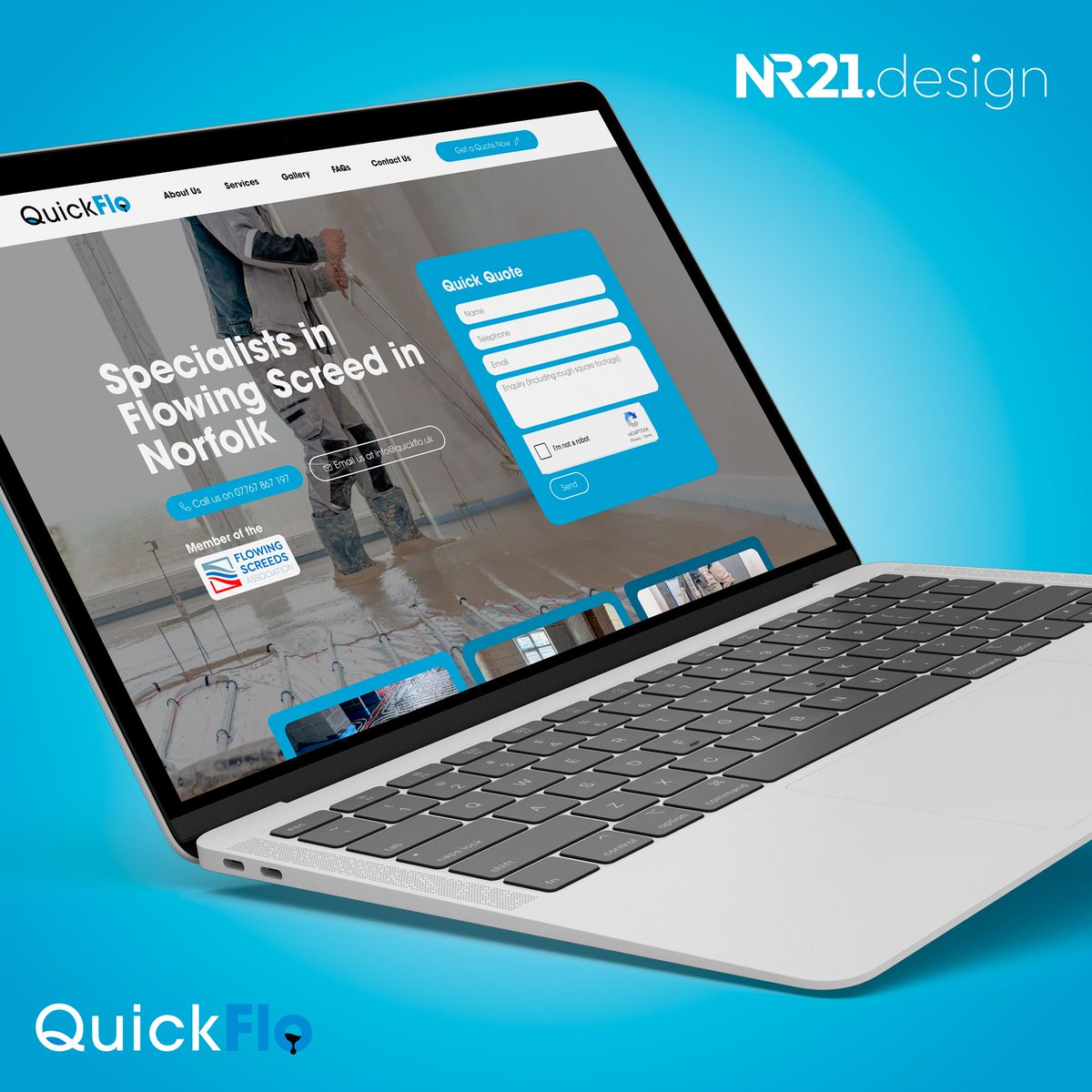 We’re in the process of building the new QuickFlo website at NR21.design. Clean, fast, and user friendly! We are your trustworthy designers in Norfolk! 💪

#webdesign #webdevelopment #businessgrowth #marketing #digitaldesign