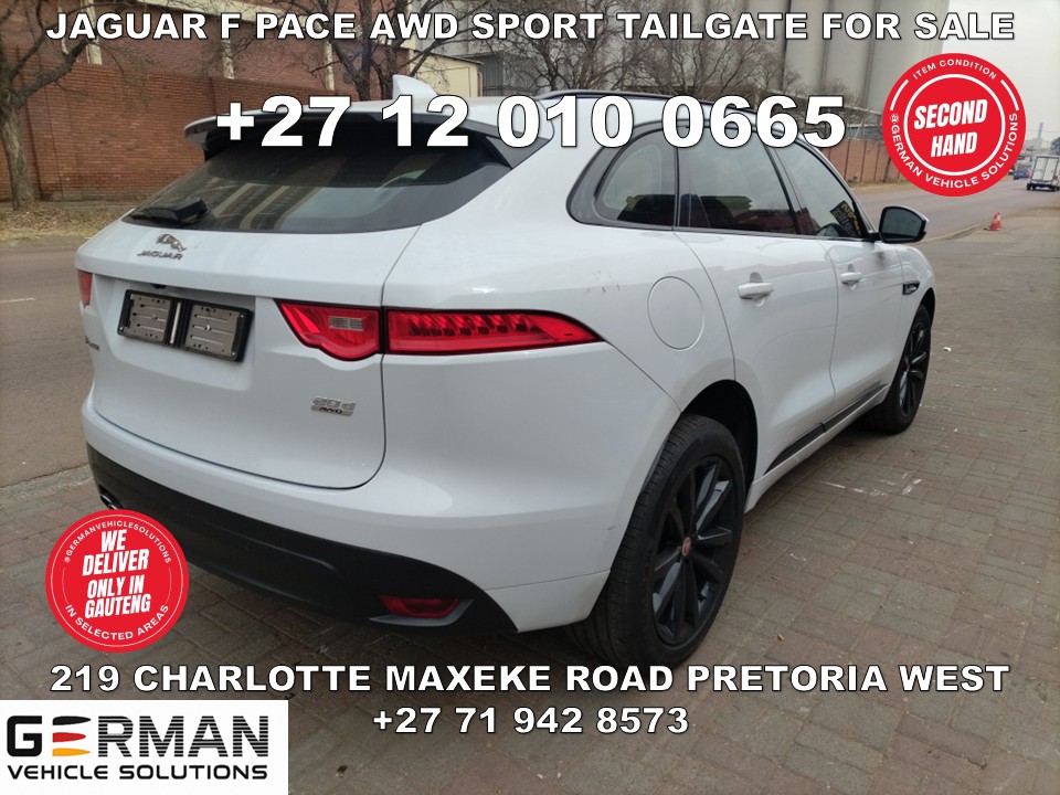 GermanSpares219's tweet image. Jaguar F Pace AWD sport tailgate boot lid for sale
#jaguar #jaguarfpace #tailgate #bootlid #carparts
German Vehicle Solutions –
Visit us at 219 Charlotte Maxeke Street, Pretoria West, 
germanvehiclesolutions.co.za