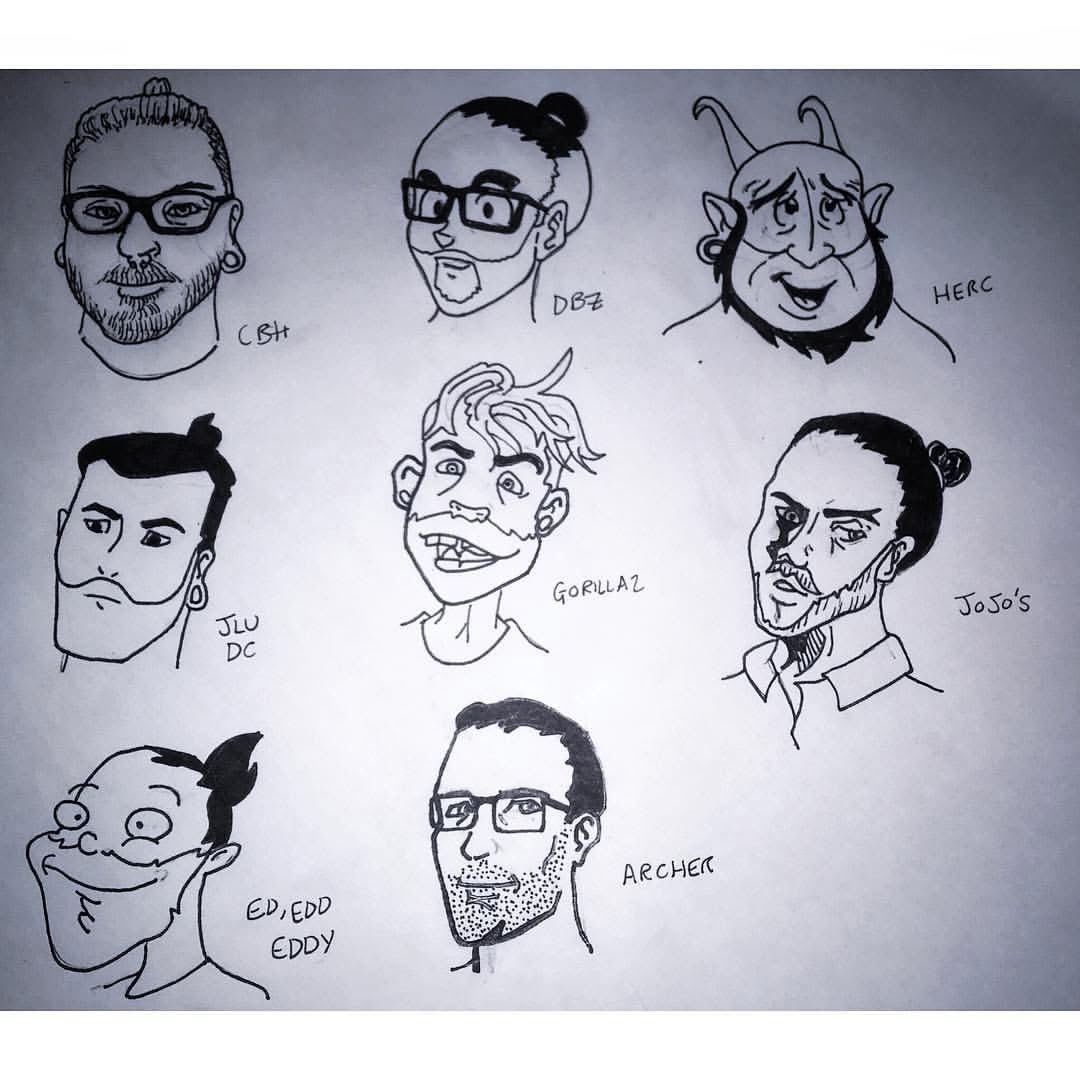Found a style challenge thing I did around 10 years ago lol

I can’t remember the last time I actually used a sketchbook.

Maybe I could redo it in new styles…