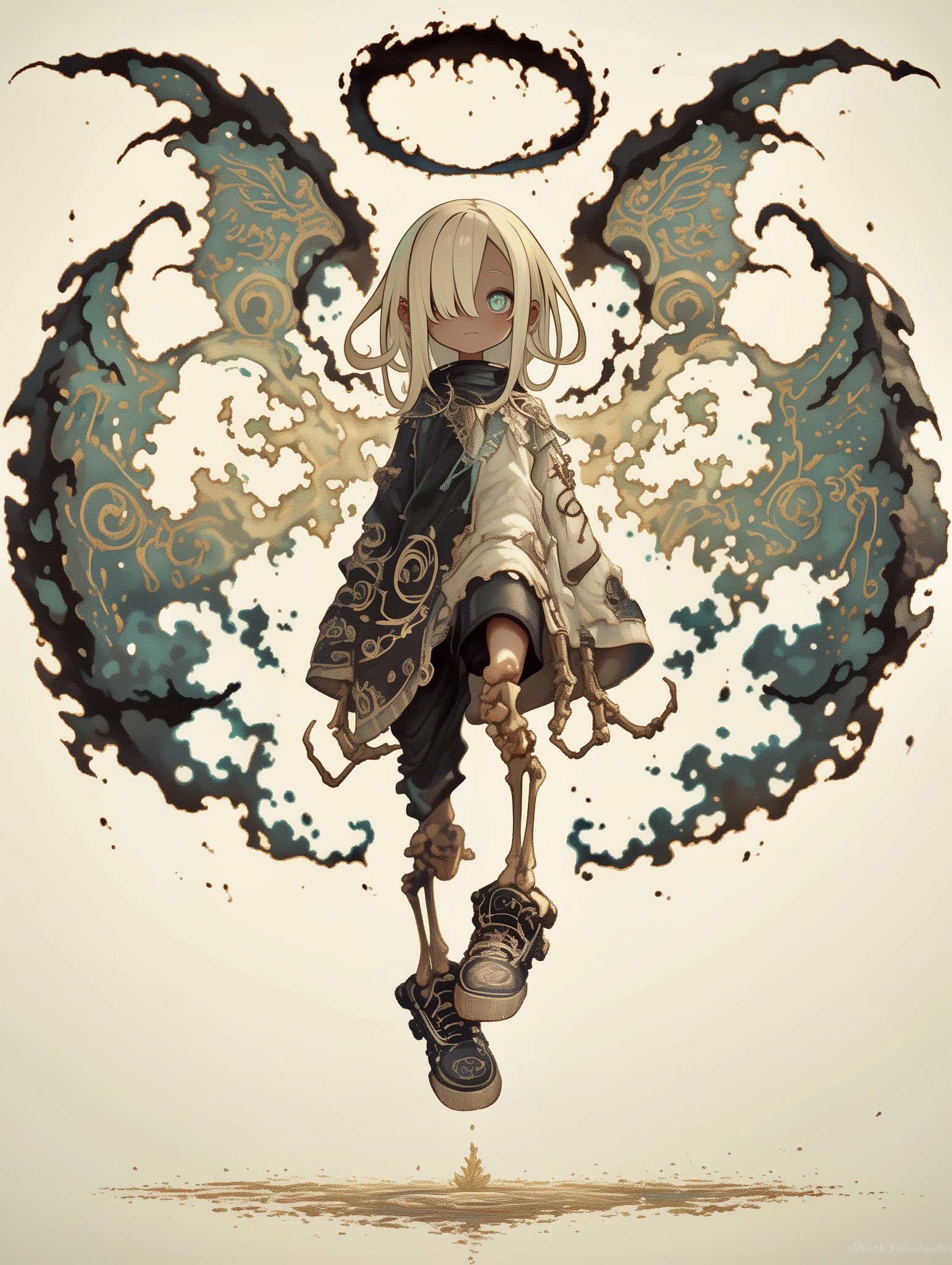 【一点物イラストアート】You already lost HEART【F0号】 neo | AI Art on X: 
