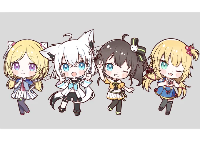 ちっちゃいホロライブ1期生