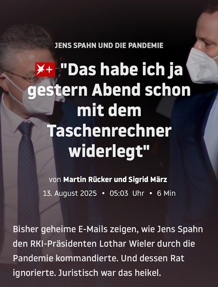 Neu veröffentlichte E-Mails zeigen: Ex-Gesundheitsminister Spahn ignorierte in der Pandemie mehrfach RKI-Chef Wieler, setzte eigene Ideen trotz wissenschaftlicher Bedenken durch und nutzte oft sein Bundestags- statt Minister-Postfach. Staatsrechtler dazu: „Nicht nur