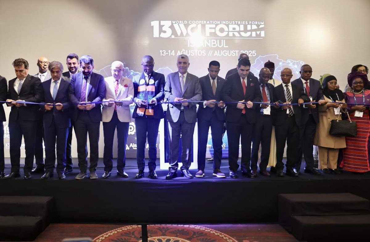 AhmetMisbah's tweet photo. İstanbul’da düzenlenen ve Ticaret Bakanımız Sn. @omerbolatTR ‘nin katılımıyla gerçekleşen Afrika kıtasının dört bir yanından katılımcıların bulunduğu 13. WCI İş Forumu’na katıldım.
 
Tunus Afrika’ya açılan stratejik bir kapıdır ve bu gelişmelerden karşılıklı istifade etmekteyiz. https://t.co/iGR3Q6CVfW