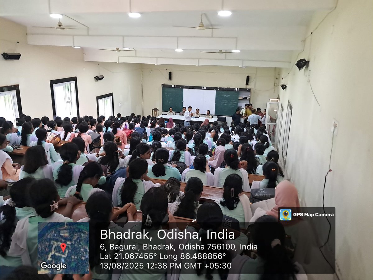 Bhadrak Autonomous College, Bhadrak (@bdkautoclg1948) on Twitter photo <a href="/BdkAutoClg1948/">Bhadrak Autonomous College, Bhadrak</a>
The college, in association with the Bhadrak District Police, conducted a Women's Awareness/Safety Program on campus. We are thankful to
<a href="/BdkAutoClg1948/">Bhadrak Autonomous College, Bhadrak</a>, <a href="/DM_Bhadrak/">District Administration,Bhadrak</a>, <a href="/SpBhadrak/">Bhadrak Police</a>, <a href="/chembdk/">Department of Chemistry, Bhadrak Auto. College</a>, and <a href="/DHE_Odisha/">Higher Education Department, Govt. of Odisha 🇮🇳</a>
for their initiatives. <a href="/BdkAutoClg1948/">Bhadrak Autonomous College, Bhadrak</a>
The college, in association with the Bhadrak District Police, conducted a Women's Awareness/Safety Program on campus. We are thankful to
<a href="/BdkAutoClg1948/">Bhadrak Autonomous College, Bhadrak</a>, <a href="/DM_Bhadrak/">District Administration,Bhadrak</a>, <a href="/SpBhadrak/">Bhadrak Police</a>, <a href="/chembdk/">Department of Chemistry, Bhadrak Auto. College</a>, and <a href="/DHE_Odisha/">Higher Education Department, Govt. of Odisha 🇮🇳</a>
for their initiatives.