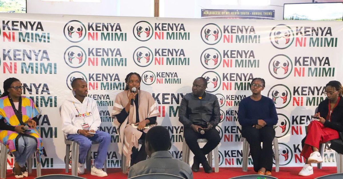 PAWA254 joined @kenyanimimi for #IYD2025 to discuss closing generational gaps in governance and giving youth real influence, with panelists Catherine, Killy, Jeremiah, Muthoni, Sharon &amp; Jewel tackling youth participation, collaboration, unemployment &amp; education gaps.