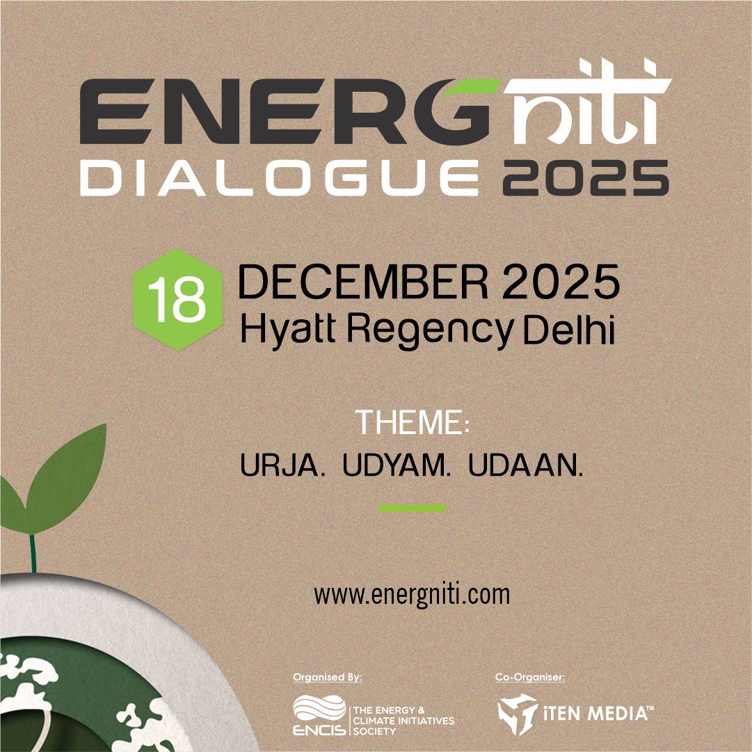 🌐 Website Link: energniti.com

Media Partner: <a href="/AsiaBusinessOu1/">Asia Business Outlook</a>
Organized By: Energy and Climate Initiatives Society (ENCIS) and <a href="/ITEN_MEDIA/">ITEN MEDIA</a>

#EnergyLeadership #NetZeroIndia #UrjaUdyamUdaan #CleanEnergy #EnergyTransition