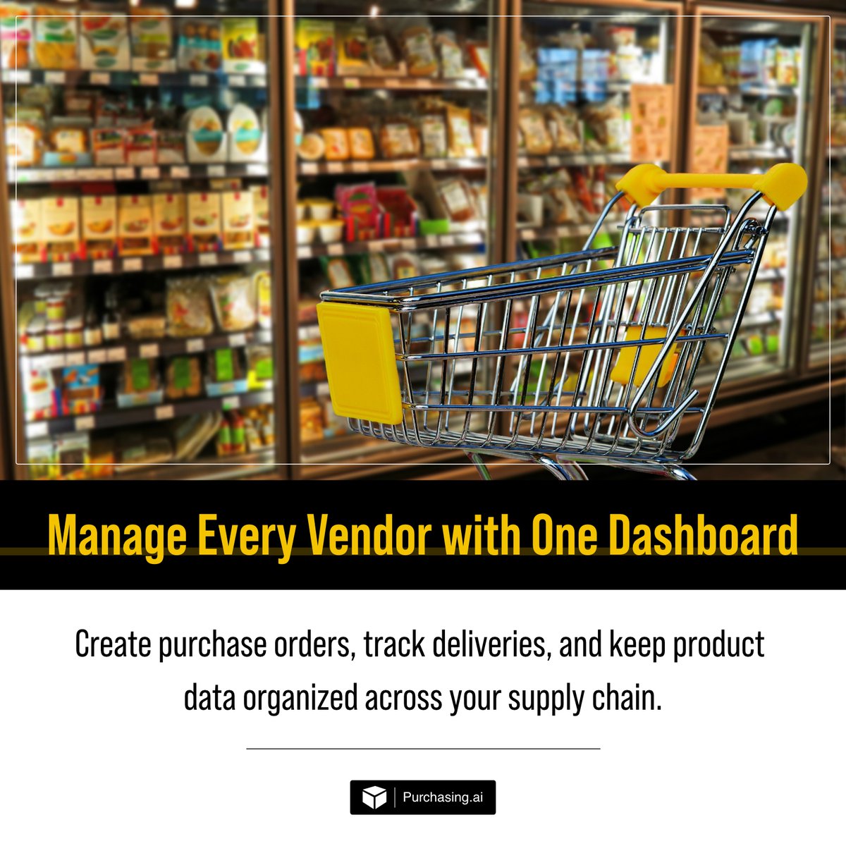purchasingai's tweet photo. Manage every vendor from one smart dashboard.
With https://t.co/Gm5bAvceCq, you can create purchase orders, track deliveries, and keep product data organized—without switching between tools.

Book a demo: https://t.co/5I8JrLraMv

#PurchasingAI #ProcurementSoftware #B2BTools #AI https://t.co/WZSEBlASUo