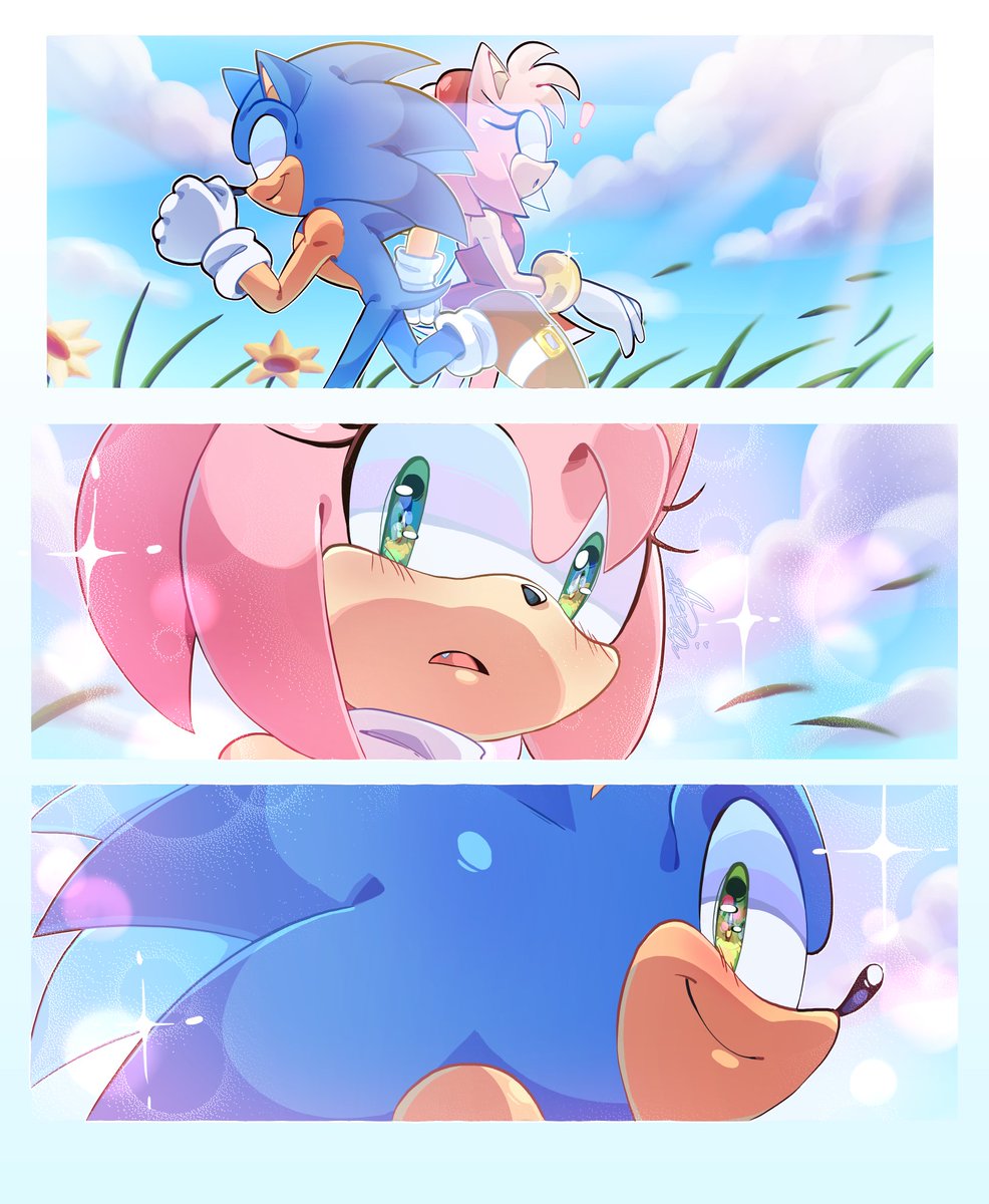 FlooBit_Alex's tweet photo. They exchanged a farewell glance 👀

#SonAmy #amyrose #SonicTheHedeghog https://t.co/ZNnuAnGbwg