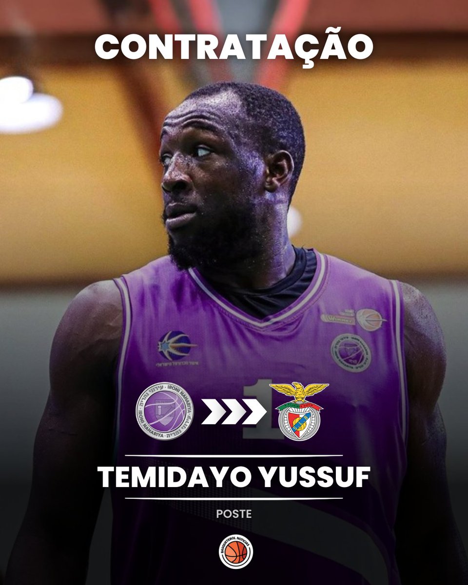ERE WE GO: TEMIDAYO YUSSUF REGRESSA A PORTUGAL PELA PORTA DO SL BENFICA ✍️

A Basquetebol Notícias sabe que Temidayo Yussuf vai reforçar o jogo interior do SL Benfica. 

O poste nigeriano, bem conhecido do público português, representou o SC Lusitânia e o Sporting CP em 2023/24.
