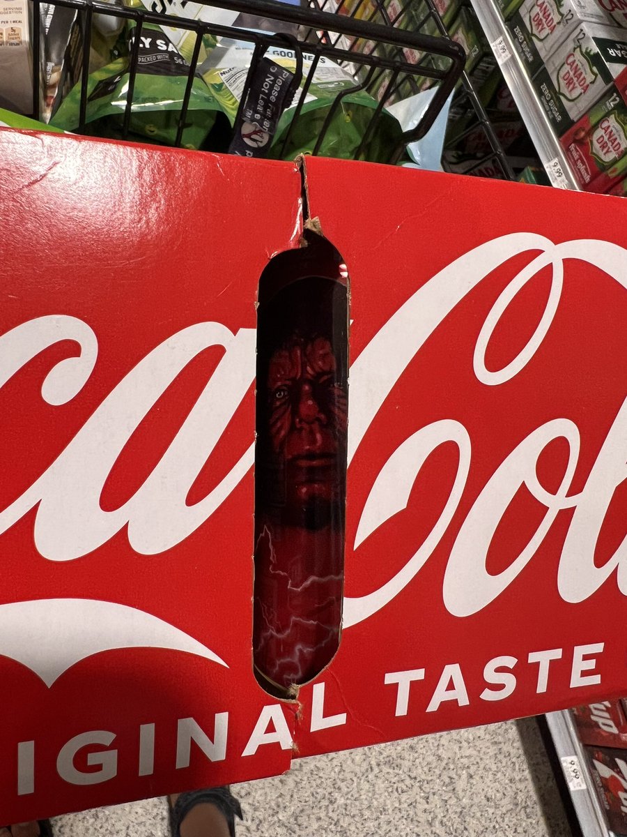 Somehow Palpatine has arrived at the Merritt Island Publix.