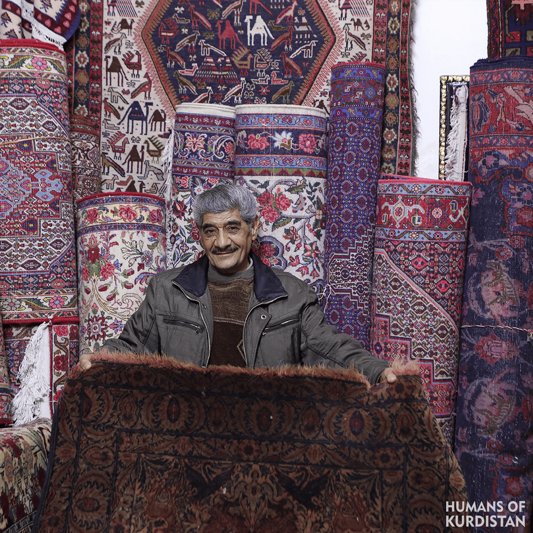 Story of a Kurd from Eastern Kurdistan

For me, every carpet carries a deep and unique meaning. I have spent so much time with them that simply looking at one brings back a sense of youth and vitality. The world of carpets is full of stories woven with the threads and sweetness