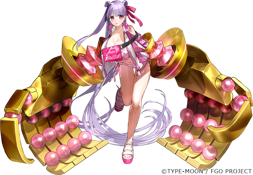 というわけでFGO期間限定イベント「カルデア･Ｕ－サマーアイランド 」にて実装の「★5(SSR)パッションリップ(セイバー)」を描かせて頂きました～！よろしくお願いします～🌷