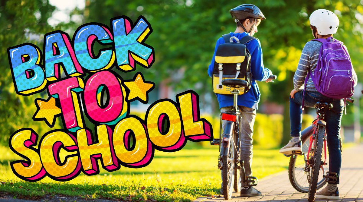 VaDOT's tweet photo. Kids across Virginia are heading back to school!
Motorists: When driving in neighborhoods and school zones, be alert for students walking or riding bikes on their way to & from school. Remember to always stop for those in crosswalks, too! #BackToSchoolVa https://t.co/8DbL2yHoTc