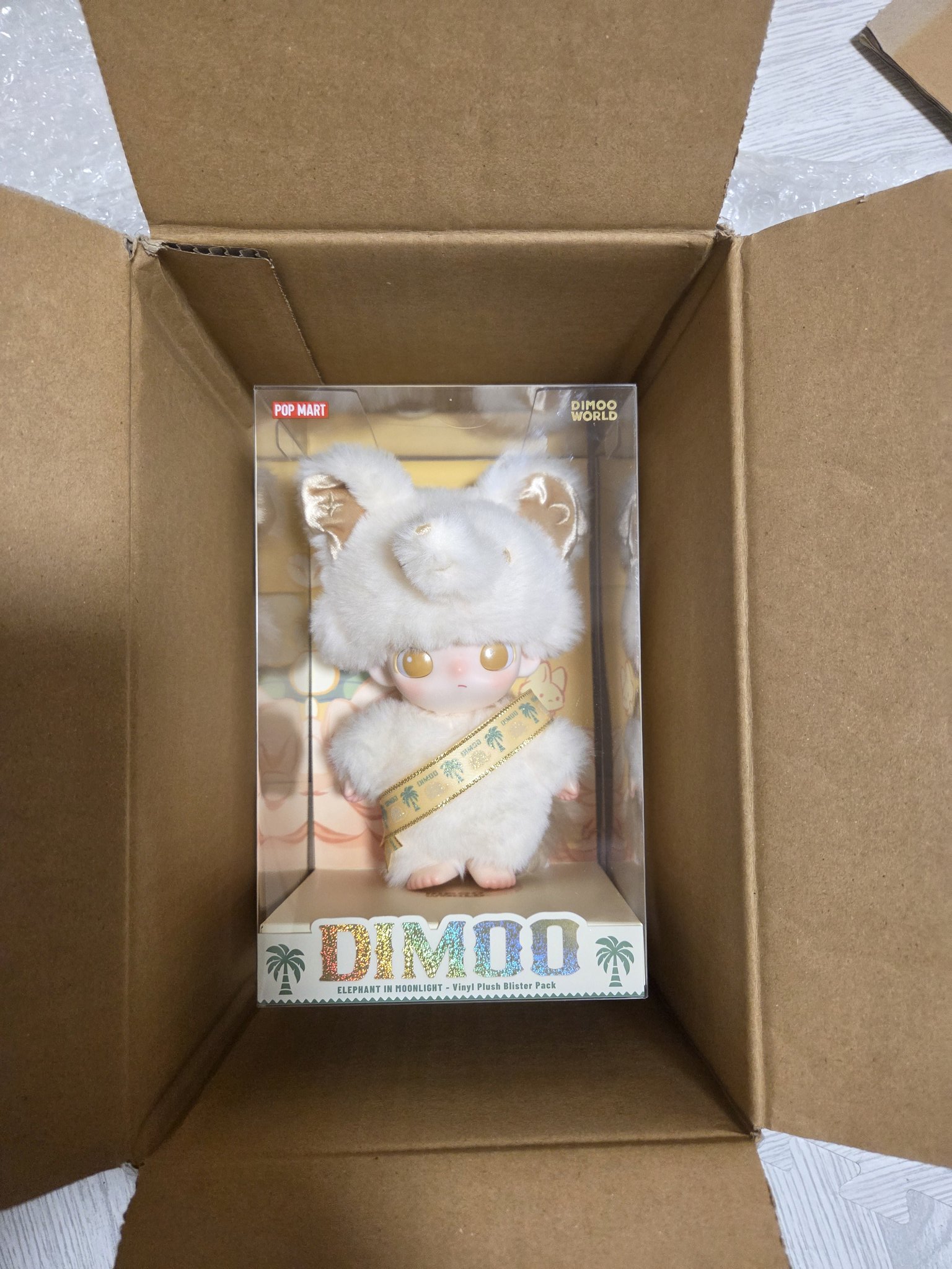 DIMOO ELEPHANT IN MOONLIGHTキーホルダー付きぬいぐるみ amarikon on X: 