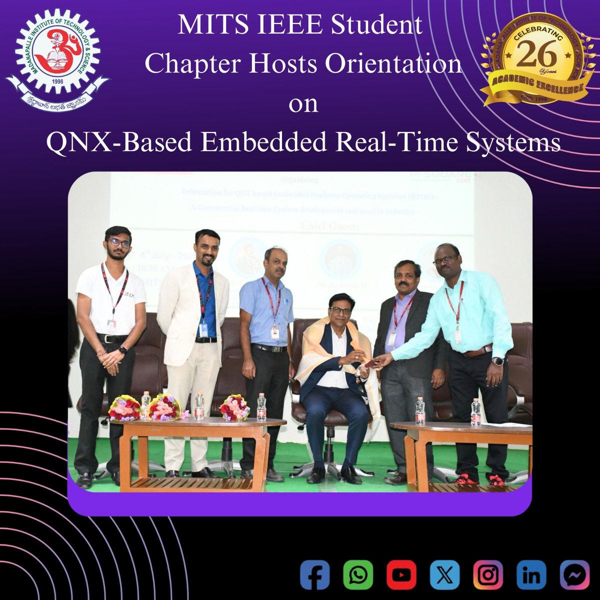MITS_College's tweet image. 🎓 MITS hosted an Orientation Program for aspiring engineers!
A day full of motivation, insights, and career guidance to shape tomorrow&apos;s innovators. 🚀💡
#OrientationDay #EngineeringFuture #MITS #StudentSuccess #TechEducation
🔗 mits.ac.in