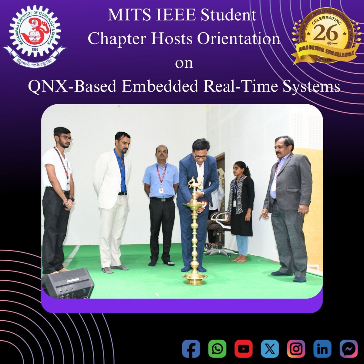 MITS_College's tweet image. 🎓 MITS hosted an Orientation Program for aspiring engineers!
A day full of motivation, insights, and career guidance to shape tomorrow&apos;s innovators. 🚀💡
#OrientationDay #EngineeringFuture #MITS #StudentSuccess #TechEducation
🔗 mits.ac.in