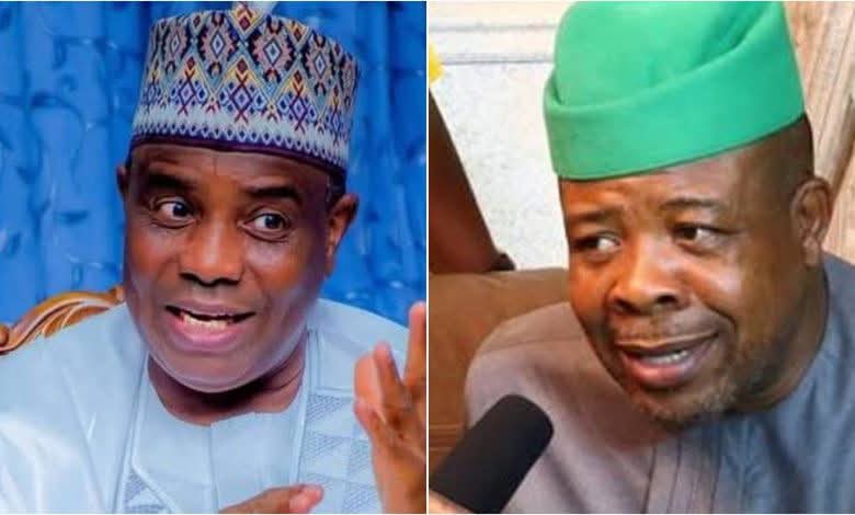 ChileOkafo58047's tweet image. EFCC probes ex-governors Aminu Tambuwal &amp;amp; Emeka Ihedioha over alleged ₦189bn misappropriation &amp;amp; other funds. Allies say it’s political, citing pressure to join Tinubu’s camp. #NigeriaPolitics #EFCC #CorruptionProbe #Tambuwal #Ihedioha #Tinubu #PDP #PoliticalMotivation